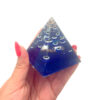 Evil Eye Orgonite Pyramid - Hamsa Hand
