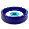 SA-020403050035 (3) Evil Eye Round Ash Tray - Blue